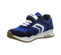 Geox J PAVEL B - MESH GBK SUEDE blau für Kinder, blau, Größe 30 EU