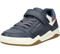 Sneaker GEOX "Geox Sneaker Lederimitat", Damen, Gr. 33, navy, Schuhe Sneaker (96954713-33) navy