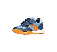 Geox J RANN-E Boy A Sneaker, LT AVIO/LT Navy, 31 EU