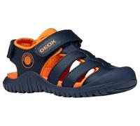 Geox J S. FUSBETTO PRO BO Sandal, Navy/ORANGE, 36 EU