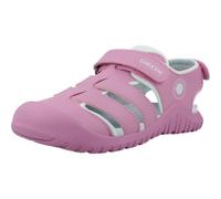 Geox J S. FUSBETTO PRO GI Sandal, DK PINK/Aqua, 39 EU