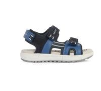 Geox J ALBEN Boy A Sandal, Navy/DK Blue, 31 EU
