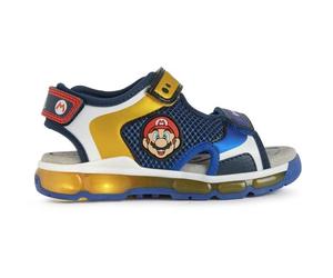 Geox J SANDAL ANDROID BOY Jungen Sandalen, blau, größe 24