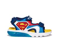 Geox J SANDAL CIBERDRON B Superman für Kinder, blau, Größe 35 EU