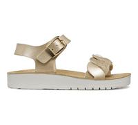 Geox J SANDAL COSTAREI Mädchensandalen, golden, größe 34