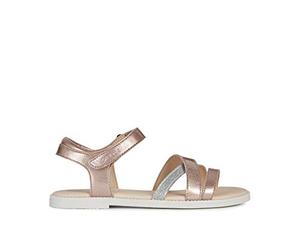 Geox J SANDAL KARLY GIRL Girls' Sandals & Flip Flops Pink EU size 25