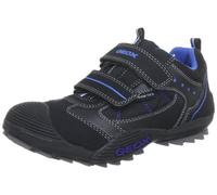 Geox J Savage WP S J3424S05411C0245, Jungen Sneaker, Schwarz (Black/ROYAL C0245), EU 29