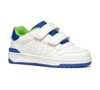Geox J WASHIBA Boy A Sneaker, White/Royal, 36 EU