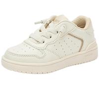 Geox J WASHIBA Girl D Sneaker, LT Ivory, 36 EU