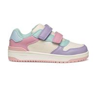 Geox J WASHIBA Mädchen-Sneaker, LT Pink/Watersea, Größe 36, Hellrosa Wassersea, 33 EU