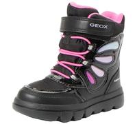 Geox J WILLABOOM Girl B A Ankle Boot, Black/Multicolor, 35 EU