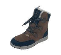Geox Mädchen Stiefeletten J Flexyper Girl B Ab – Whisky/Black – Größe 32