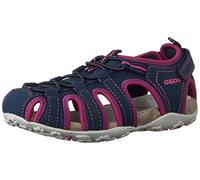 Geox JR SANDAL ROXANNE C, Mädchen Geschlossene Sandalen, Blau (NAVY/PURPLEC4269), 36 EU