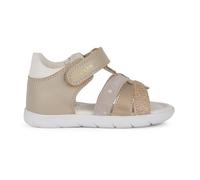 Geox Jungen B ALUL Girl C Sandal, BEIGE/LT Gold, 27 EU