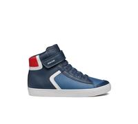 Geox Jungen B Gisli Boy Sneaker, Blau, 27 EU