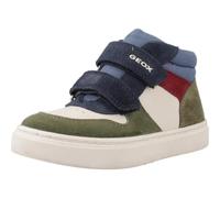 Geox Jungen B Nashik Boy Sneaker, Grün, 25 EU