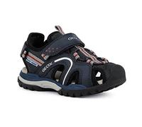 Geox Jungen J Borealis Boy B Sandalen,Navy Red,27 EU