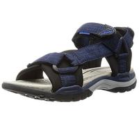 Geox Jungen J Borealis Boy D Sandalen, Blau (DK NAVY/BLACKC4367)