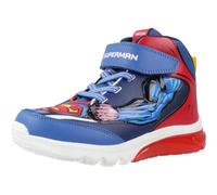 Geox Sneaker Ciberdron Superman – blau/rot – Jungen – Größe Euro (US) 35 (3,5)