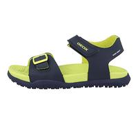 Geox Jungen J Fommiex Boy Sandal, Navy Lime, 27 EU