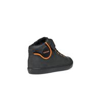 Geox Jungen J Gisli Boy C Sneaker, Schwarz, 38 EU