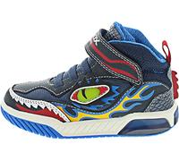 Geox Inek Kinder Schuhe blau rot Drache J169CA - Größe 32