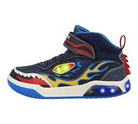 Geox Jungen J Inek Boy Sneakers, Navy Lt Blue, 38 EU
