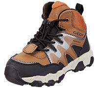 Geox Jungen J Magnetar Boy B Abx Sneakers,28 EU,Lt Brown Black