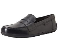 Geox Jungen J New Fast Boy A Mokassins,Schwarz,26 EU