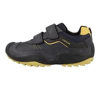 Geox Jungen J New Savage Boy A Schuhe, Navy Ochreyellow, 30 EU