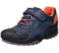 Geox Jungen J New Savage Boy B a Schuhe, Navy Orange, 32 EU