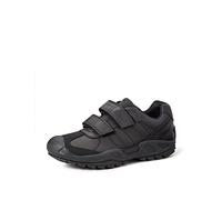 Geox Jungen J New Savage Boy B Schuhe, Schwarz, 28 EU / 10 UK