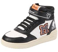Geox Washiba Kinderschuhe weiß rein schwarz - 30
