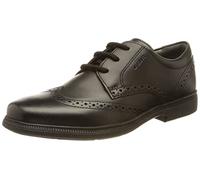 Geox Jungen Jr Federico A Schuhe, Schwarz, 39 EU Schmal