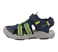 Geox Sandalen Lederimitat/Textil Navy/Lime