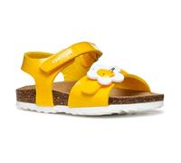 Geox Jungen Mädchen B CHALKI Girl Sandal, Yellow, 26 EU