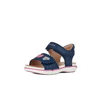Geox Jungen Mädchen B Delhi Girl Sandal, AVIO/Fuchsia, 20 EU Schmal