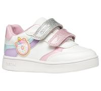 Geox Jungen Mädchen B ECLYPER Girl B Sneaker, Optic White/LT Lilac, 25 EU