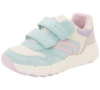 Geox Jungen Mädchen B FLEXYPER MINI Girl Sneaker, WATERSEA/PINK, 25 EU