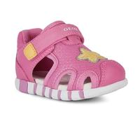 Geox Jungen Mädchen B IUPIDOO Gir Sandal, DK PINK/Yellow, 23 EU