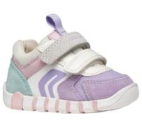 Geox Jungen Mädchen B IUPIDOO Girl C Sneaker, Lavender/White, 25 EU