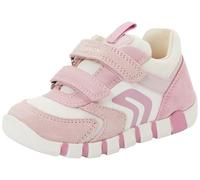 Geox Jungen Mädchen B IUPIDOO Girl C Sneaker, Rose/White, 26 EU
