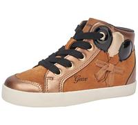 Geox Jungen Mädchen B Kilwi Girl B Sneaker, Whisky/Black, 23 EU