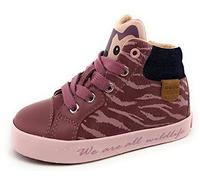 Geox Jungen Mädchen B Kilwi Girl C Sneaker, (Rose Smoke), 24 EU