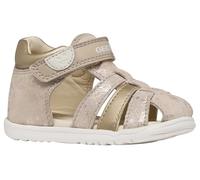 Geox Jungen Mädchen B MACCHIA Gir Sandal, BEIGE/Platinum, 26 EU