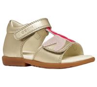 Geox Jungen Mädchen B VERRED B Sandal, Platinum/PINK, 27 EU