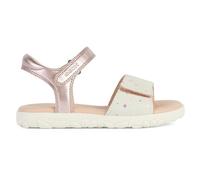 Geox Jungen Mädchen J Haiti Girl Sandal, Old Rose/Off White, 24 EU