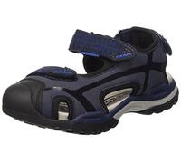 Geox Jungen, Sandale, J Borealis Boy C, Mehrfarbig (Multicolor (Navy/Black)), 29