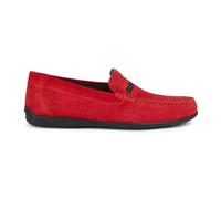 Geox Jungen U Ascanio Moccasin, Rot, 39 EU