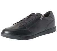 Geox Jungen U Cordusio D Sneaker, Schwarz, 39 EU